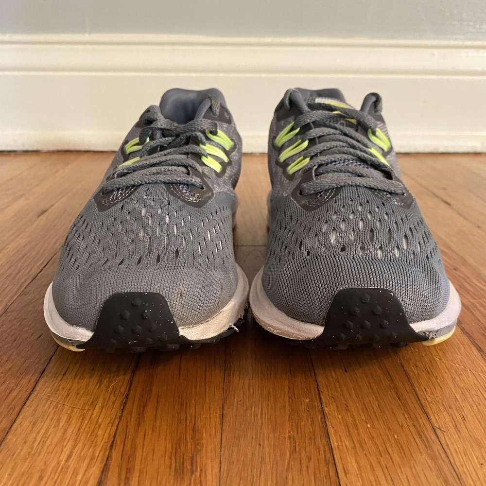 Nike Air Zoom Winflo 4 Shoes Womens Size 7.5 Volt Running Cushlon ST 898485-005 - Picture 4 of 13